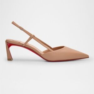 NWT Christian Louboutin Condoroline 55 in Blush size 37